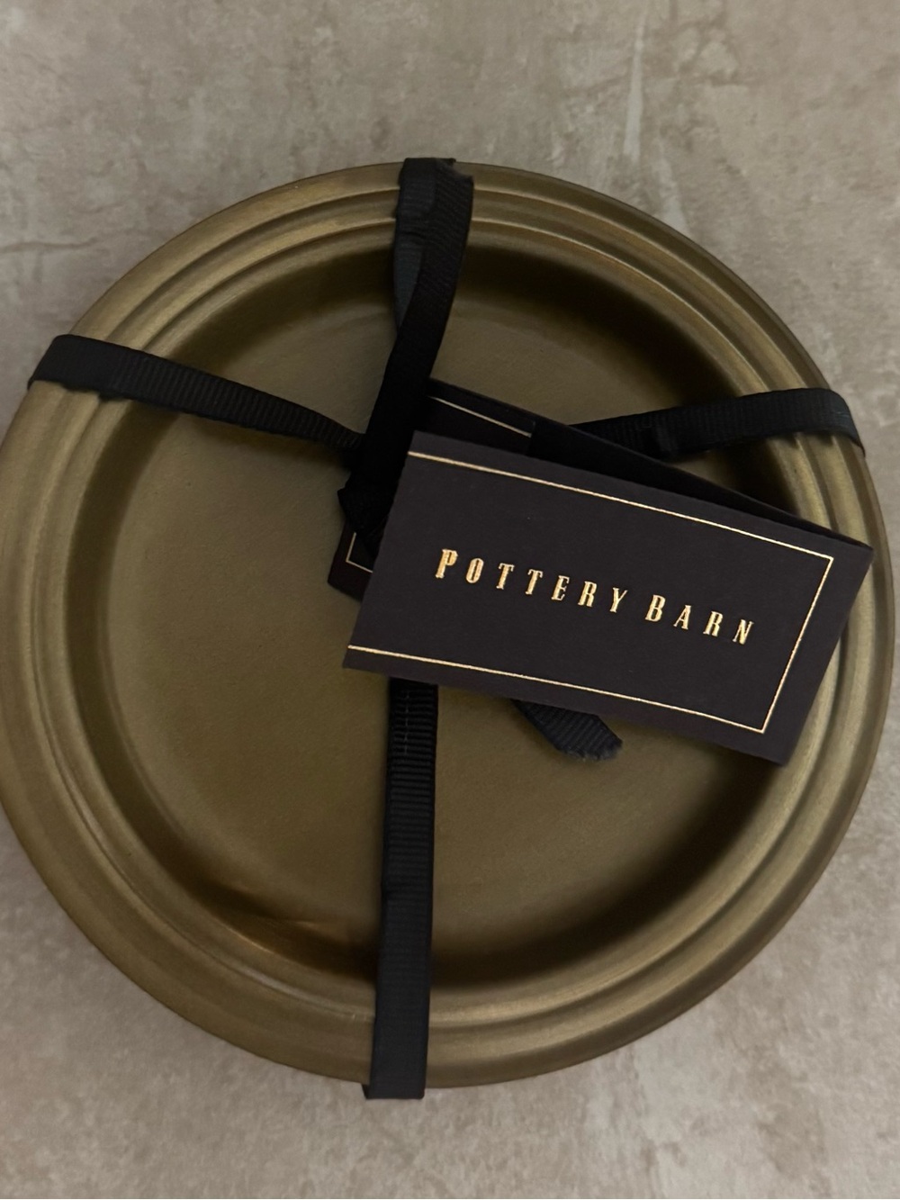 Pottery Barn Bleecker Metal Bar Coasters - Set Of 4 - Picture 9 of 10